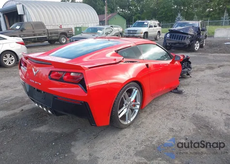 2016 Chevrolet Corvette Stingray Z51 from USA, damaged, VIN 1G1YK2D76G5112503
